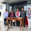 Mendiktisaintek, Prof. Brian Yuliarto, S.T., M.Eng., Ph.D .Unsulbar, Prof.Dr. Muhammad Abdy, S.Si., M.Si, dan Kadis Pendidikan Dr. Mithar Ta Ali, S. PdM. Pd. 