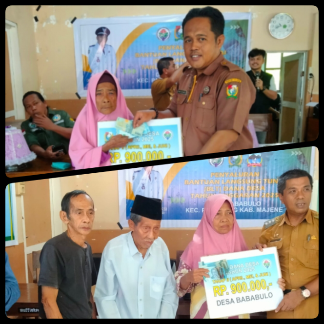 
					Pemerintah Desa Bababulo Salurkan BLT-DD untuk Triwulan Pertama Tahun 2025