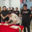 Bupati Majene Dr. H. Andi Achmad Syukri, SE.MM Menandatangani Surat Izin MRC Indonesia Di Mulainya Beroperasi di Wilayah Kabupaten Majene,Aula Pondopo Rumah Bupati pada hari Sabtu 31 Mei 2025