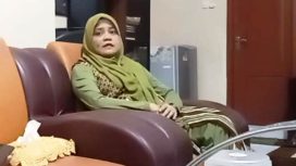 Kepala BKPSDM Majene, Hj. Nadhlah, SH, saat ditemui  di ruang kerjanya,Jum'at (9/5/2025),
