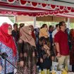 Kadis DPPKB Majene Hj. Hasnawati, S.Sos,MM Bersama Para Kepala OPD di Acara DASHAT  Sabtu 17/05/2025 di Pondopo Rujab Buapti Majene, 