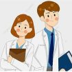 Ilustrasi Foto dokter Sedang Bertugas... 