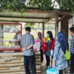 Tim Kesehatan PKM Sendana I Sedan Meninjau Penjual Ta'jil Makanan Untuk Masyarakat. 