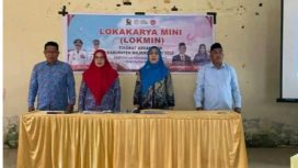 Wakil Bupati Dr.Hj.Andi Rita Mariani, Kadis DPPKB Majene, Hj. Hasnawati, S.Sos Camat Malunda Di Acara Lokmon Percepatan Penurunan Stunting Di Aula Kantor Camat Minggu 9 Maret 2025.
(Dok.KBN.Com) 