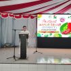 Bupati Majene, Dr.H.Andi Achmad Syukri, SE. MM memberikan Zbutan Di Acara Festival Dashat