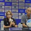  Shafira Ika Putri Kartini, Bersama Pelatih Mochizuki pada Saat Jum Pers. 