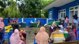 Kegiatan Gerebek Poyandu Di Desa Lalatezdong Petugas Kesehatan Puskesmas Sendana I bersama Kader Posyandu Senin 7 April 2025.