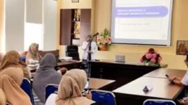 Narasumber dr.Hj. Rahmi Utami,Sp.A. Pada Acara Sosialisasi Pelayanan Kesehatan Masyarakat Di RSUD Majene, Kisah 17 April 2025.