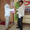 Kepala Dinas Pemberdayaan Masyarakat Desa(DPMD) H. Sudirman Menyerahkan SK Perpanjangan Kepada Pj.Kepala Desa Limbua Andi Arman  Rabu 4 / 06/2025.