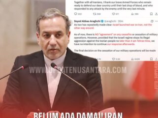 Menteri Luar Negeri Iran, Seyed Abbas Araghchi,
