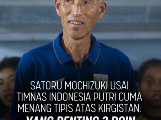 Pelatih Timnas Putri Mochizuki