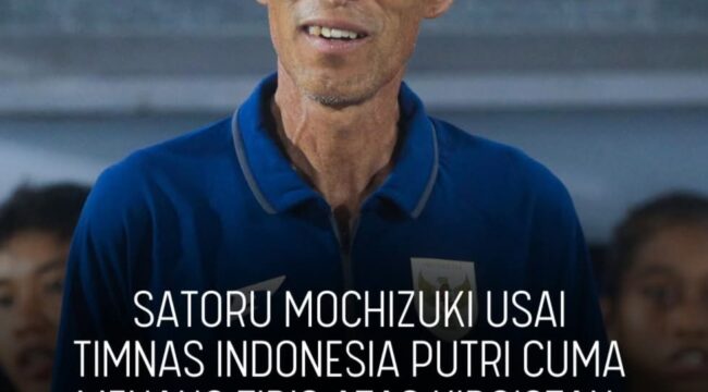 Pelatih Timnas Putri Mochizuki