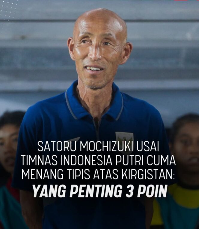 
					Pelatih Timnas Putri Mochizuki
