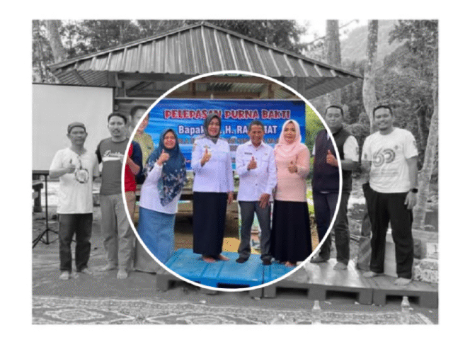 
					Wakil Bupati Majene Dr. Hj. Andi Rita Mariani,M.Pd Bersama dr. H Raat Malik 