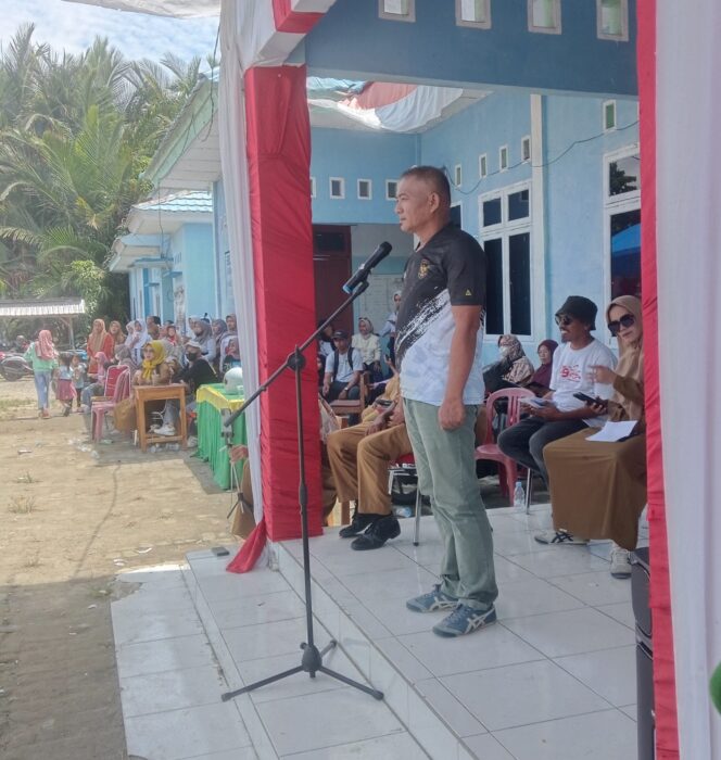 
					Meriahkan HUT RI ke-80 Pememerintah Kec.Tubo Sendaan Gelar Lomba Baris-Berbaris