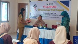 Kepala Desa Mekkatta Muhammad Haerudin, SH.