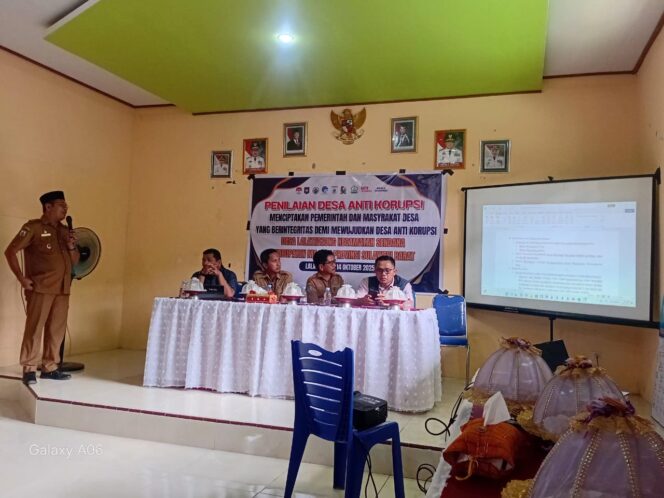 
					Desa Lalattedzong Jalani Penilaian Desa Anti Korupsi, Tanpa Kehadiran Pemda Majene