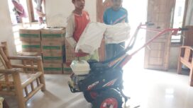 Cultifator Alat pembajak tanah di Peruntukan untuk Petani Desa Simbang. 