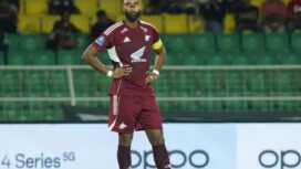 Kapten PSM Makassar Yuran Fernandez Absen saat Menjamu Arema, FC.Di Stadion Bj. Habibie. 