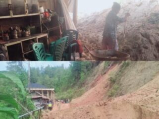 di Dusun Salulo, Desa Lembana Salulo, Kecamatan Mamasa, Kabupaten Mamasa, Sulbar, pada Senin, 27 Oktober 2025.